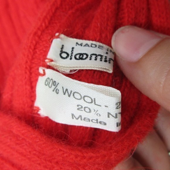 Bloomingdale’s wool angora bow headband - Picture 3 of 5